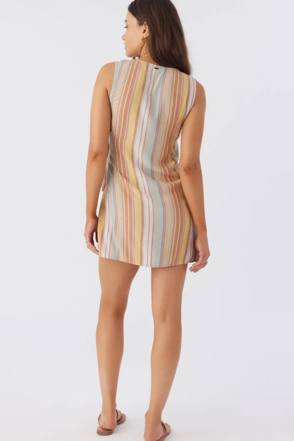 O’Neill MAIZIE STRIPE WRAP MINI DRESS^Women Dresses