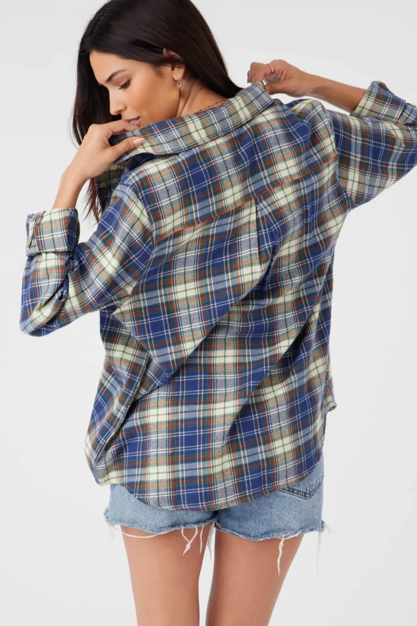 O’Neill NASH FLANNEL STANDARD FIT SHIRT^Women Tops