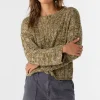 O’Neill OCEANFRONT HENLEY LONG SLEEVE SWEATER^Women Sweaters, Hoodies & Fleece