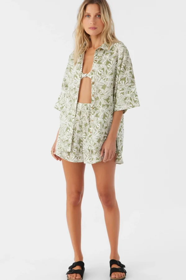 O’Neill OLIVIA HALFMOON OVERSIZED COVER-UP SHIRT^Women Cover-Ups | Tops