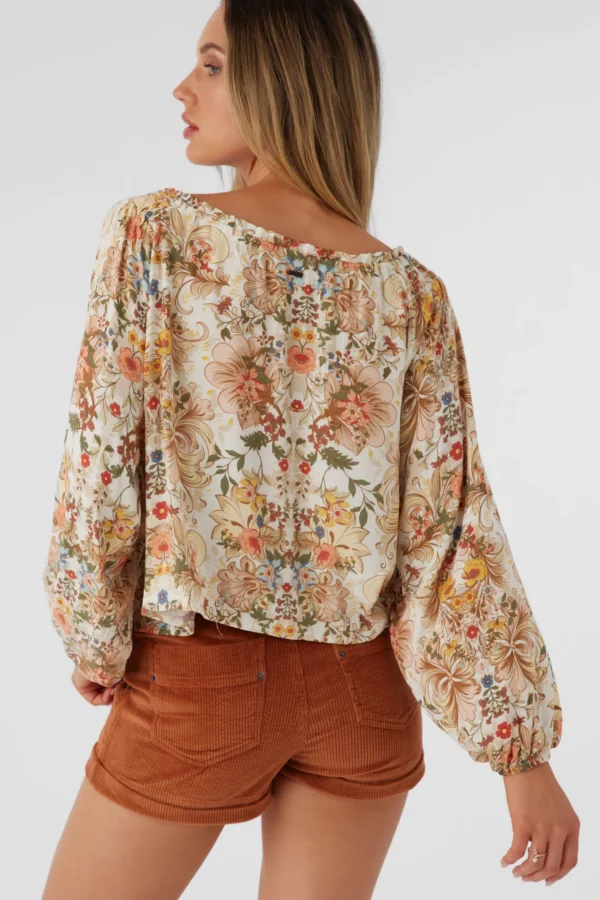 O’Neill RIVER SOFIA FLORAL LONG SLEEVE TOP^Women Tops