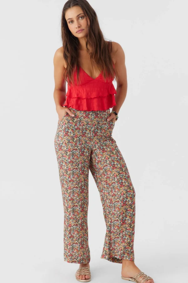 O’Neill RYLAN EDEN DITSY WIDE LEG PANTS^Women Bottoms