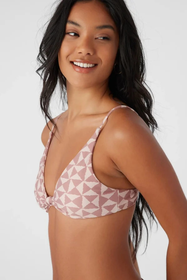 O’Neill SALTWATER ESSENTIALS AMOR GEO PISMO TALL TRI BRALETTE TOP^Women D/Dd Cup | Bralette