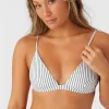 O’Neill SALTWATER ESSENTIALS STRIPE SEASIDE TRIANGLE TOP^Women Bikini Tops