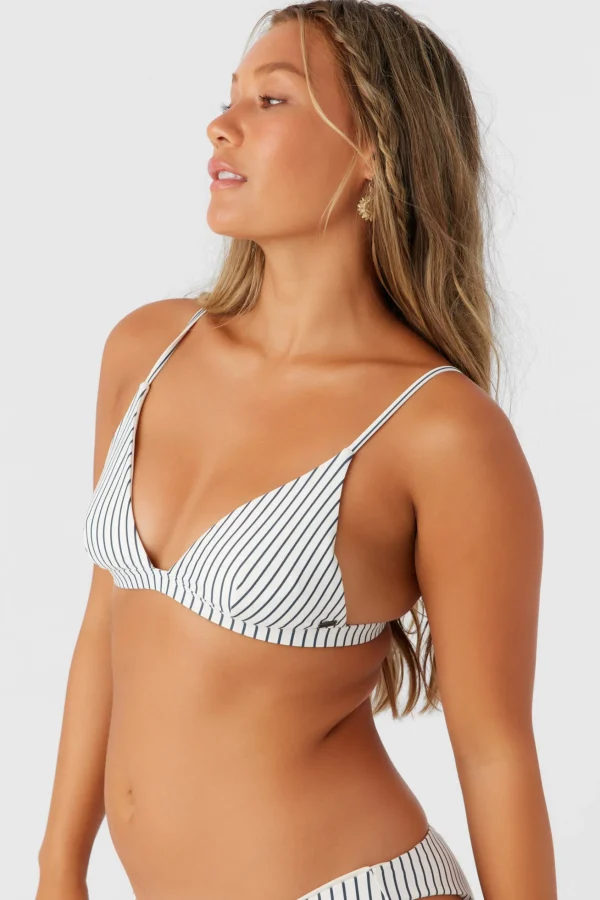 O’Neill SALTWATER ESSENTIALS STRIPE SEASIDE TRIANGLE TOP^Women Bikini Tops