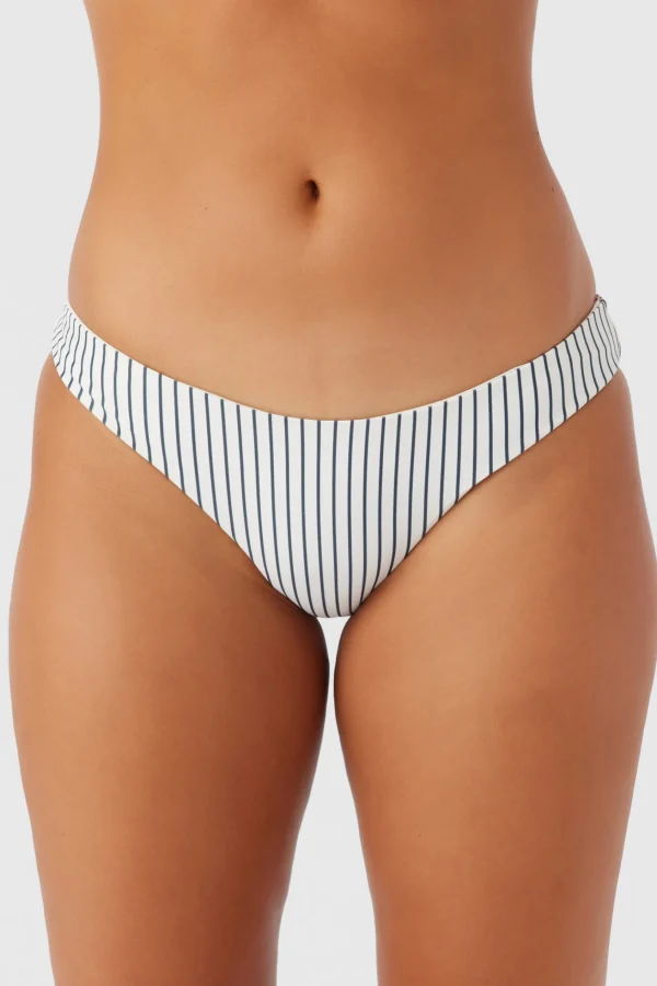 O’Neill SALTWATER ESSENTIALS STRPIE MATIRA HIPSTER CHEEKY BOTTOMS^Women Cheeky | Bikini Bottoms