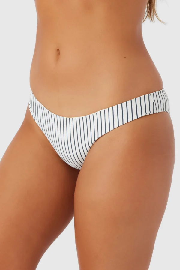 O’Neill SALTWATER ESSENTIALS STRPIE MATIRA HIPSTER CHEEKY BOTTOMS^Women Cheeky | Bikini Bottoms