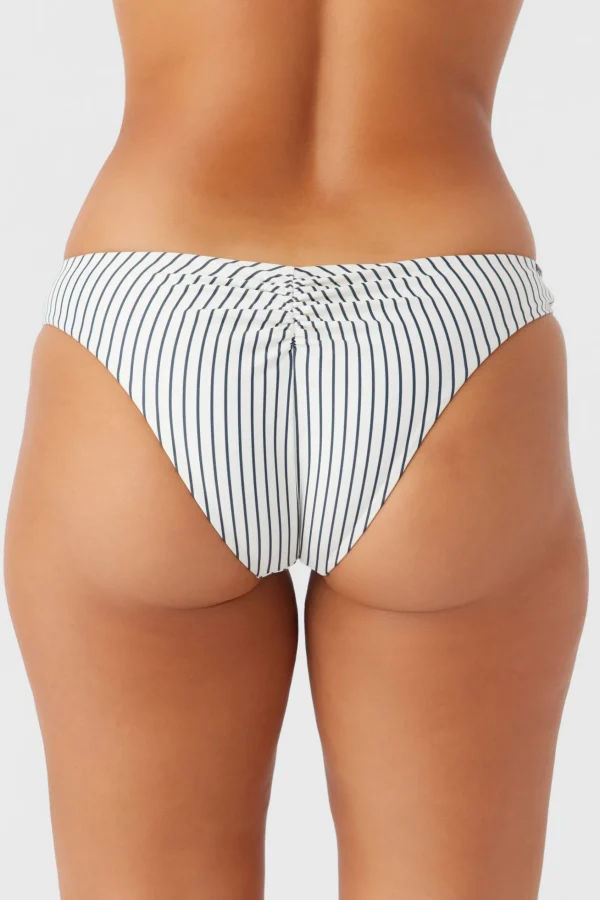 O’Neill SALTWATER ESSENTIALS STRPIE MATIRA HIPSTER CHEEKY BOTTOMS^Women Cheeky | Bikini Bottoms