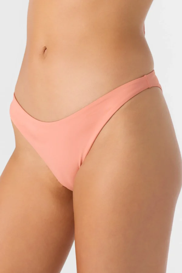 O’Neill SALTWATER SOLIDS FLAMENCO HIGH CUT CHEEKY BOTTOMS^Women Cheeky