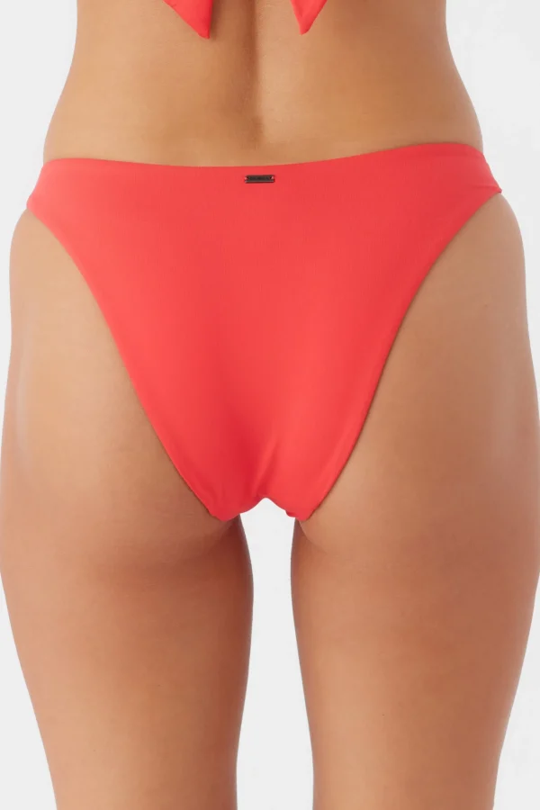 O’Neill SALTWATER SOLIDS FLAMENCO HIGH CUT CHEEKY BOTTOMS^Women Cheeky | Bikini Bottoms