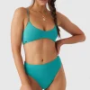 O’Neill SALTWATER SOLIDS HUNTINGTON BRALETTE TOP^Women Bikini Tops