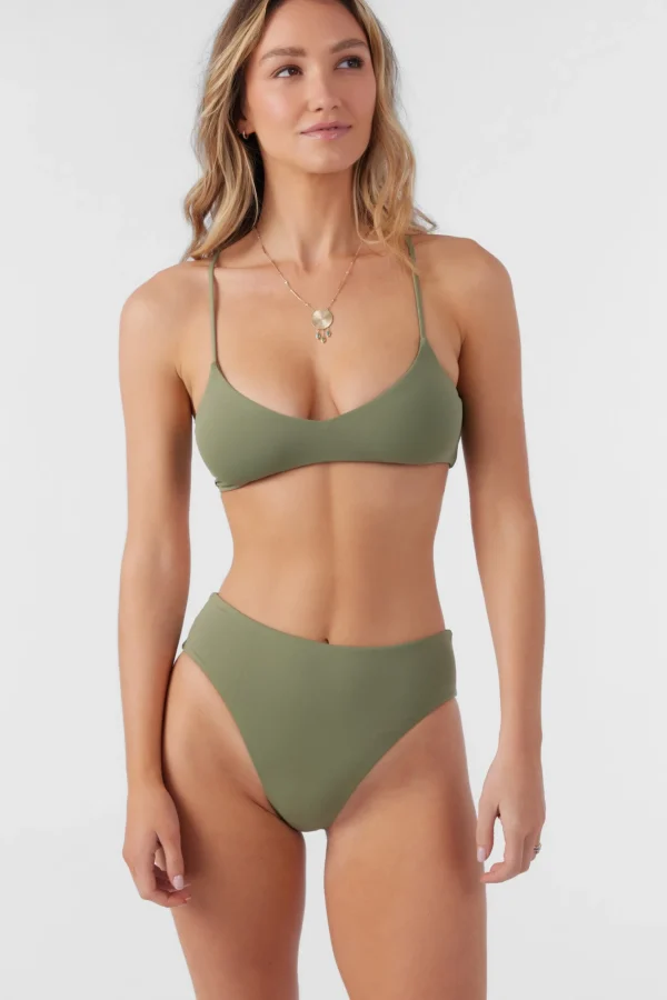 O’Neill SALTWATER SOLIDS HUNTINGTON BRALETTE TOP^Women Bralette | Bikini Tops