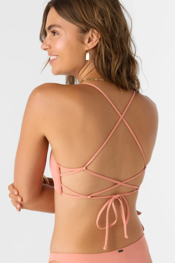 O’Neill SALTWATER SOLIDS HUNTINGTON BRALETTE TOP^Women Bralette