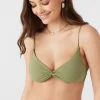 O’Neill SALTWATER SOLIDS MALIBU TWIST BRALETTE TOP^Women Bralette | Bikini Tops