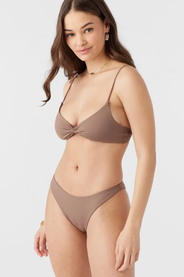 O’Neill SALTWATER SOLIDS MALIBU TWIST BRALETTE TOP^Women Bralette | Bikini Tops