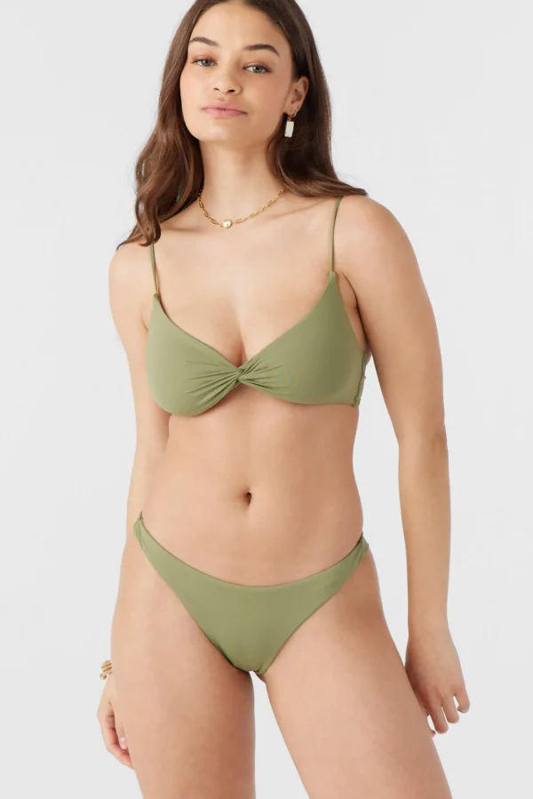 O’Neill SALTWATER SOLIDS MALIBU TWIST BRALETTE TOP^Women Bralette | Bikini Tops