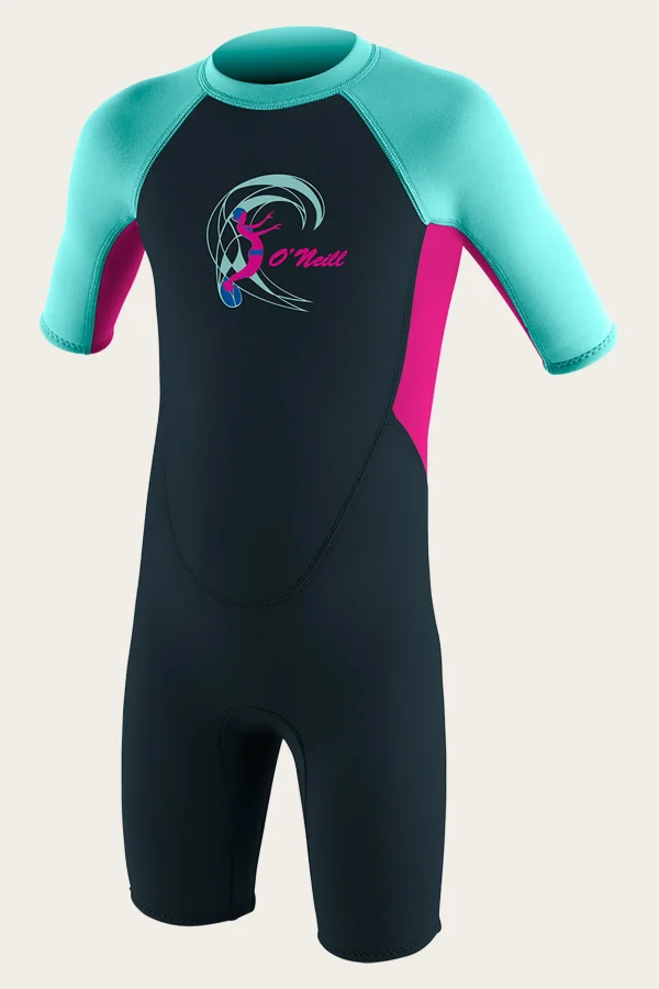 O’Neill TODDLER REACTOR-2 2MM BACK ZIP S/S SPRING WETSUIT^Women/Kids/BOY Spring Suit | Spring Suits