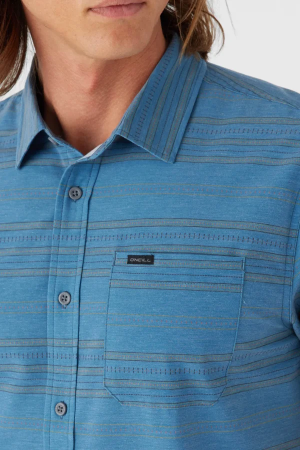 O’Neill TRVLR UPF TRAVERSE STRIPE STANDARD FIT SHIRT^ Shirts & Flannels