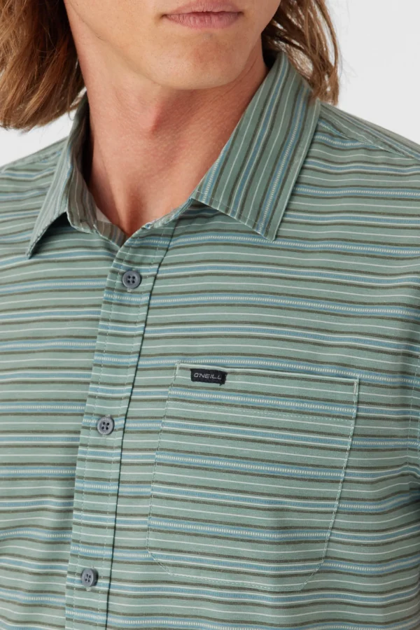 O’Neill TRVLR UPF TRAVERSE STRIPE STANDARD FIT SHIRT^ Shirts & Flannels