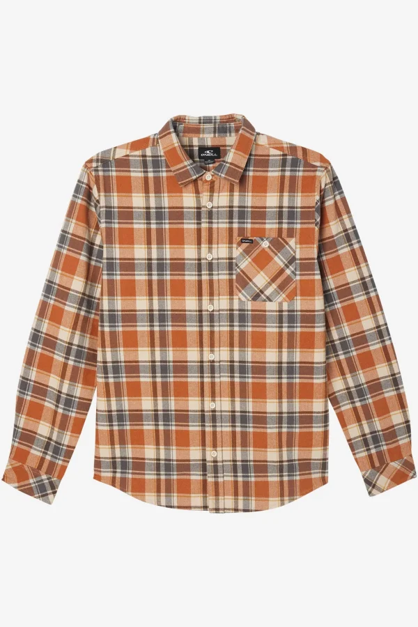 O’Neill WINSLOW PLAID FLANNEL LONG SLEEVE SHIRT^ Shirts & Flannels