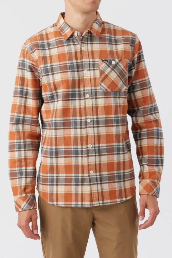 O’Neill WINSLOW PLAID FLANNEL LONG SLEEVE SHIRT^ Shirts & Flannels