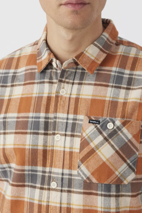 O’Neill WINSLOW PLAID FLANNEL LONG SLEEVE SHIRT^ Shirts & Flannels