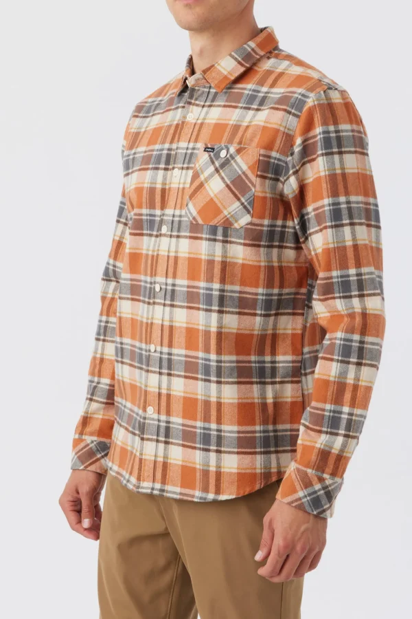 O’Neill WINSLOW PLAID FLANNEL LONG SLEEVE SHIRT^ Shirts & Flannels