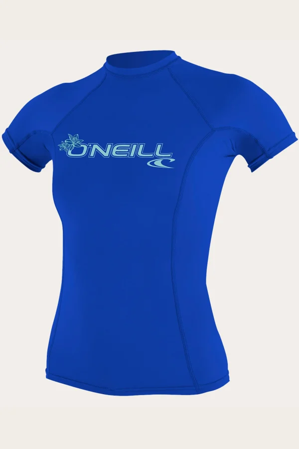 O’Neill WOMEN'S BASIC 50+ S/S RASH GUARD^Women Uv Protection Rash Guards