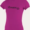 O’Neill WOMEN'S BASIC S/S SUN SHIRT^Women Uv Protection Rash Guards