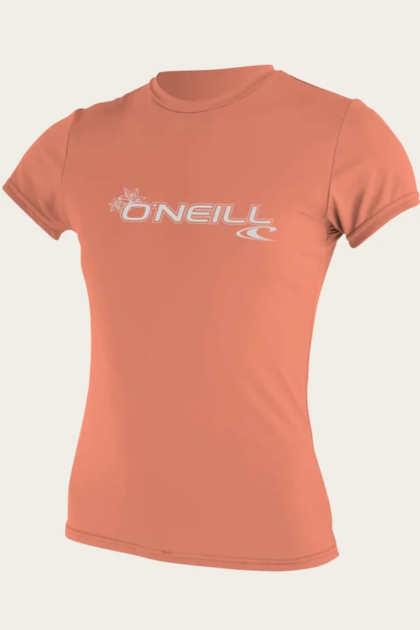 O’Neill WOMEN'S BASIC S/S SUN SHIRT^Women Uv Protection Rash Guards