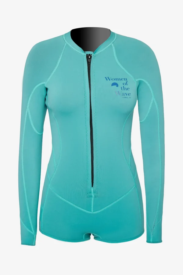 O’Neill WOMEN'S WOTW 2/1MM FRONT ZIP L/S SURF SUIT^Women Spring Suits