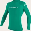 O’Neill YOUTH BASIC SKINS 50+ L/S RASH GUARD^Kids/BOY Uv-Sun-Protection Rash Guards | Uv-Sun-Protection Rash Guards