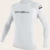 O’Neill YOUTH BASIC SKINS 50+ L/S RASH GUARD^Kids/BOY Uv-Sun-Protection Rash Guards | Uv-Sun-Protection Rash Guards