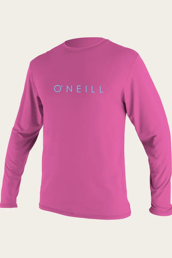 O’Neill YOUTH BASIC SKINS 30+ L/S SUN SHIRT^Kids/BOY Uv-Sun-Protection Rash Guards | Uv-Sun-Protection Rash Guards