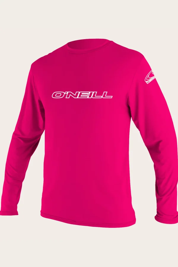 O’Neill YOUTH BASIC SKINS 50+ L/S SUN SHIRT^Kids/BOY Uv-Sun-Protection Rash Guards | Uv-Sun-Protection Rash Guards